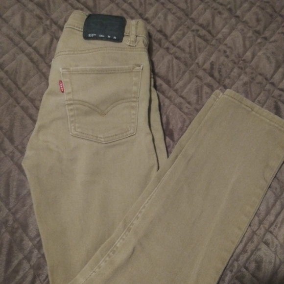 Levi's 510 Tan Skinny Jeans - Picture 2 of 6